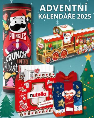 ✨ ADVENTNÍ kalendáře 2025 už jsou tady! 🎄 Na e-shopu vsevyhodne.cz právě naskladňujeme ty nejoblíbenější kousky od známých...