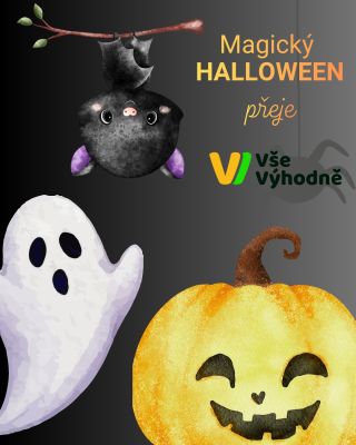 🎃 Nabídka, co děsí konkurenci! 👻 U nás najdete jen výhodné nákupy – bez kouzel, bez triků. ➡️ www.vsevyhodne.cz