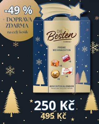 🎄✨ Poslední šance ulovit náš luxusní FERRERO adventní kalendář! Naplněný tím úplně nejlepším, co všichni milujeme – a...